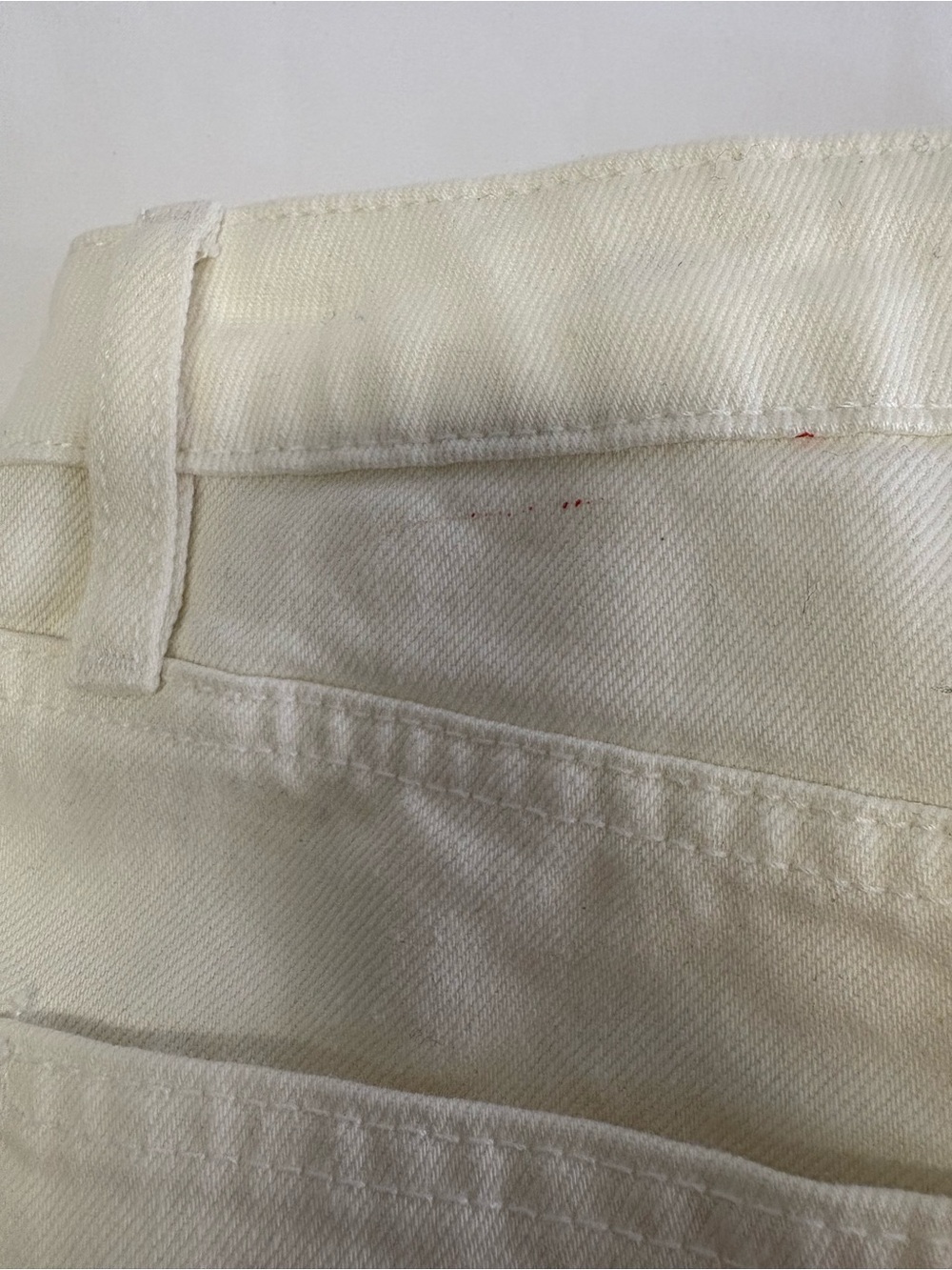 NWT Sezane Brut Sexy White Jeans Tall - Picture 13 of 13